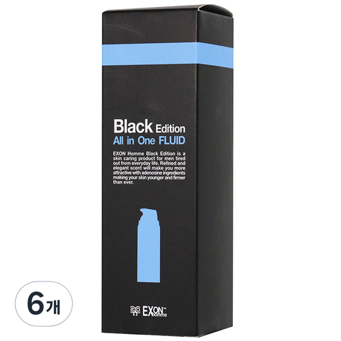 엑스온 옴므 올인원 플루이드, 120ml, 6개