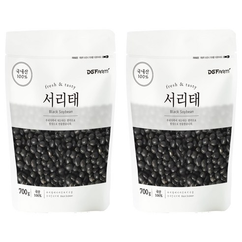 건강한밥상 국산 서리태, 700g, 2개