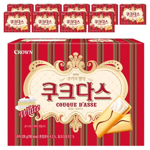 크라운 쿠크다스 화이트