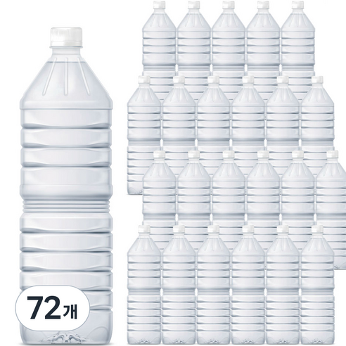 지리산 물하나 ECO 생수, 2L, 72개