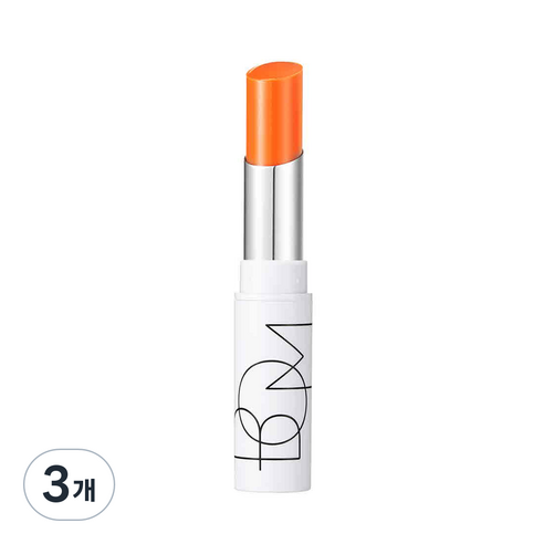 비오엠 듀이 립밤 4.5g, 04 퓨어코랄, 3개
