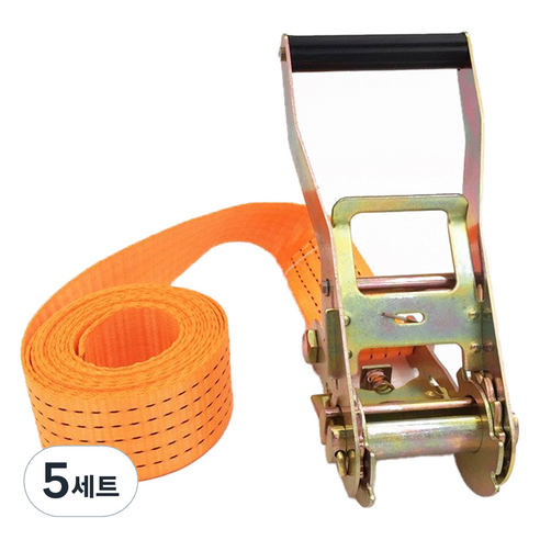 3톤 화물 깔깔이 자동바 + 벨트 세트, 5세트