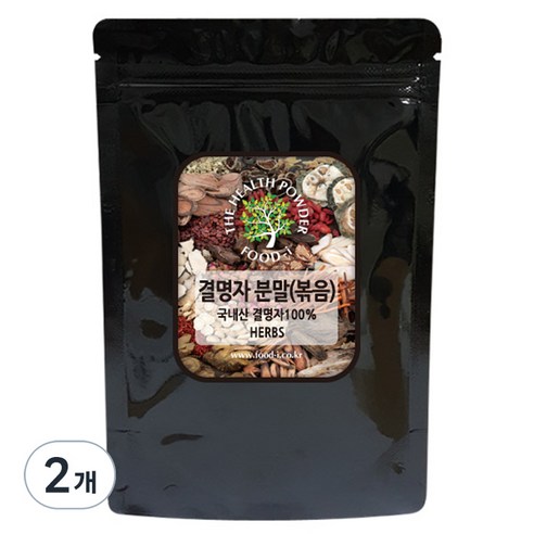 푸드아이 결명자 분말 볶음, 200g, 2개