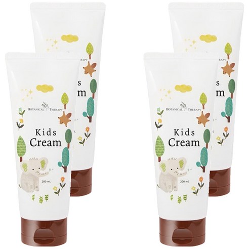보타니컬테라피 키즈 모이스처 크림, 200ml, 4개