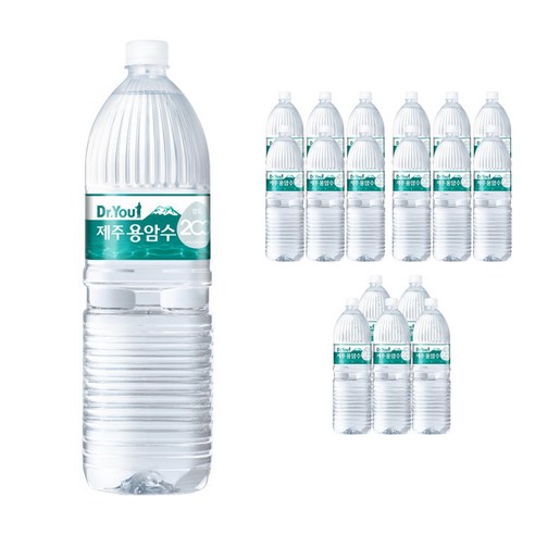 오리온 닥터유 제주용암수, 2L, 18개