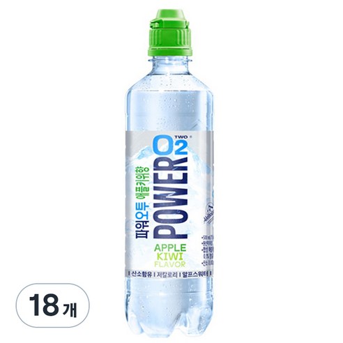 농심 파워오투 애플키위맛 500ml, 18개