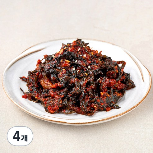 초록들 고들빼기지 양념무침, 300g, 4개