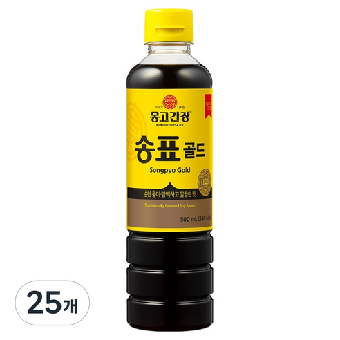 송표 골드, 500ml, 25개