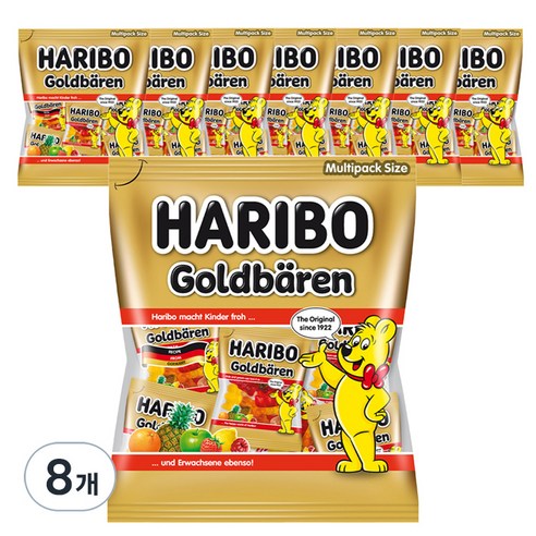 하리보 골드베렌 젤리, 250g, 8개
