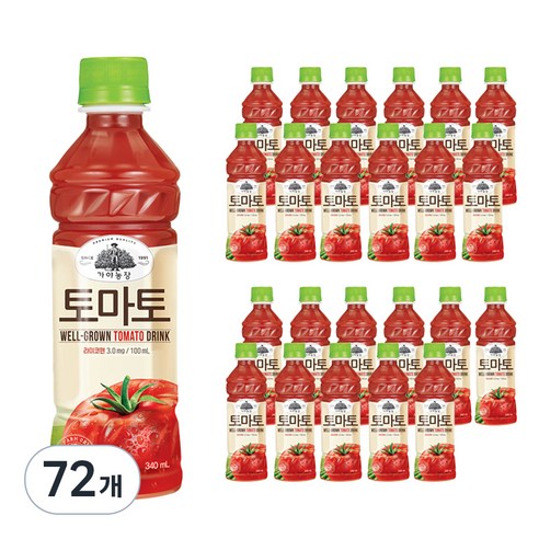 가야농장 토마토, 340ml, 24개