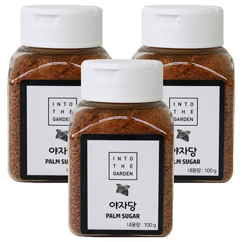 딜리셔스마켓 천연설탕 팜슈거 야자당, 100g, 3개