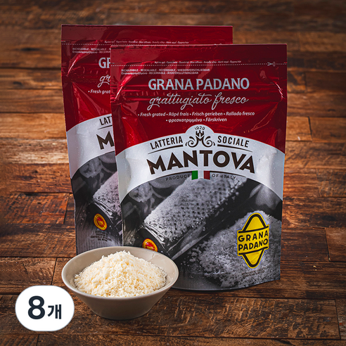 MANTOVA 그라나파다노 파우더, 100g, 1개입, 8개