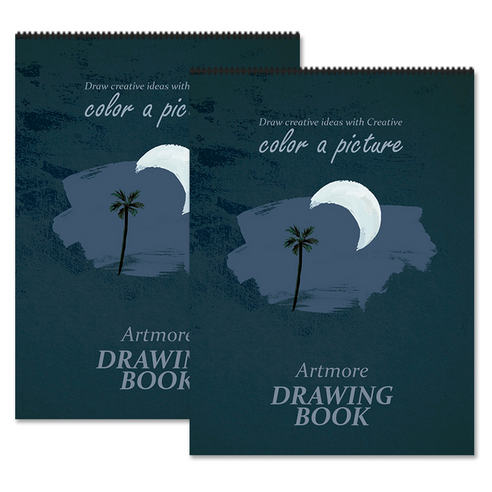 아트모아 전문가용 스케치북 200g, 5절, 15매, 2개