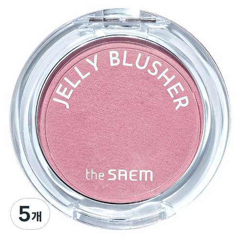 더샘 젤리 블러셔 4.5g, PP02 베이비 라벤더, 5개