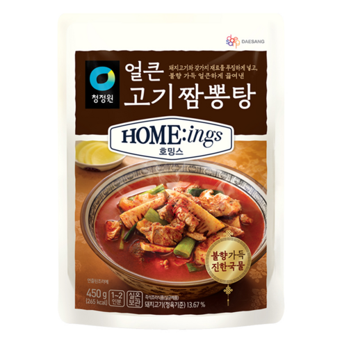 호밍스 얼큰 고기 짬뽕탕, 450g, 1개