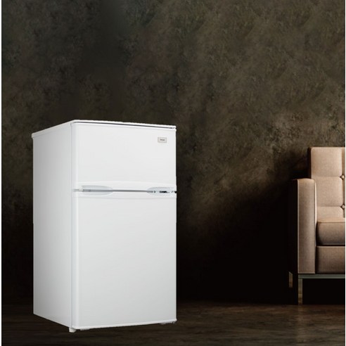 공간 효율과 경제성을 모두 잡은 하이얼 미니 2도어 냉장고