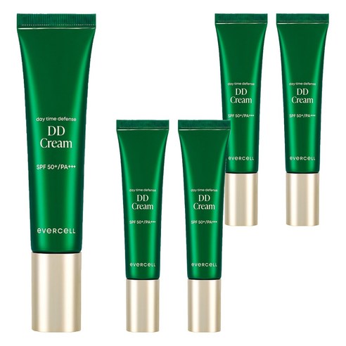 에버셀 데이 타임 디펜스 DD 크림 SPF50+ PA+++, 35ml, 베이지, 5개