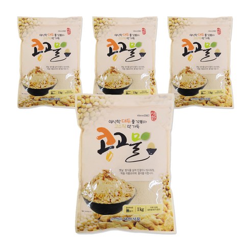 새한식품 콩고물, 4개, 1kg