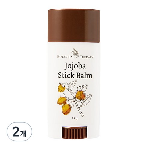 보타니컬테라피 호호바 스틱밤, 15g, 2개