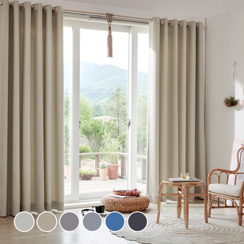 뷰하우스 듀플 항균 암막커튼, 완벽한 공간 연출의 시작 항균암막커튼