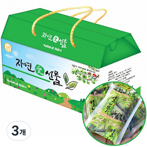 자연애선물 벌나무즙, 3000ml, 3개