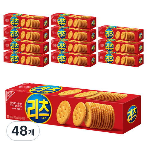 리츠 크래커, 80g, 48개