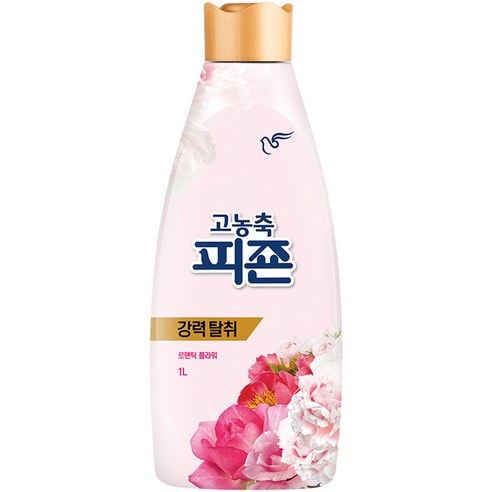 고농축 피죤 강력탈취 오리지널 로맨틱플라워 섬유유연제, 1L, 1개