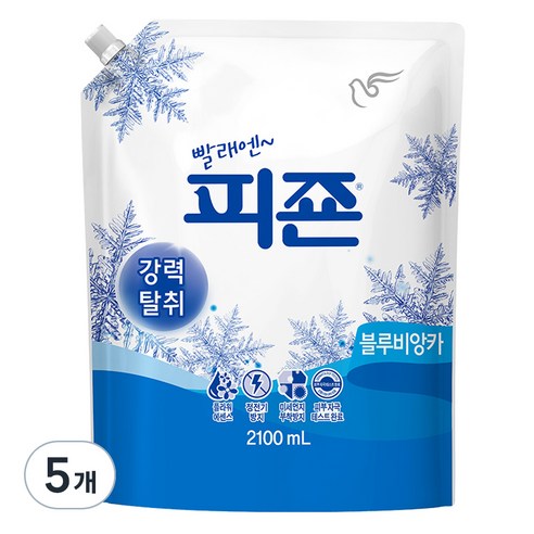 피죤 레귤러 블루비앙카, 2.1L, 5개