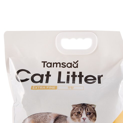 고양이의 편안함과 건강을 최우선으로 고려한 탐사 고양이 모래