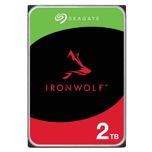 씨게이트 아이언울프 NAS 3.5 SATA HDD, ST2000VN003, 2TB