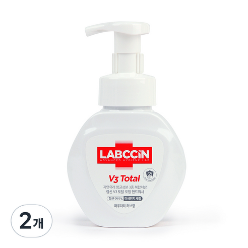 랩신 토탈 핸드워시 본품, 250ml, 2개