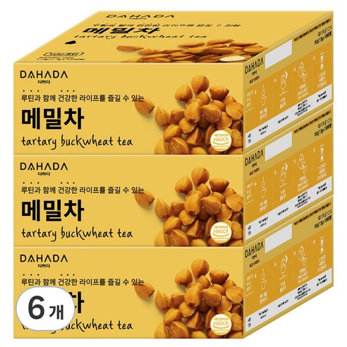 다하다 메밀차, 1.5g, 100개입, 6개