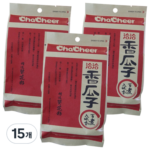 챠챠 해바라기씨 양념맛, 260g, 15개