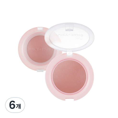 어퓨 과즙팡 젤리 블러셔 4.8g, BE01, 6개