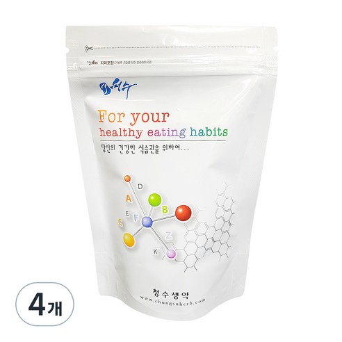 청수생약 강황가루, 1kg, 4개