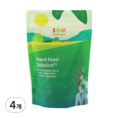 딜라잇가든 올 아메리칸 블랜드 건과일믹스, 200g, 4개