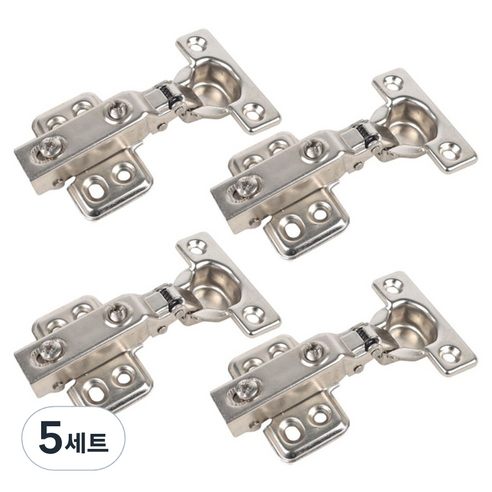 욕실장 댐퍼 경첩 4p 세트, 5세트