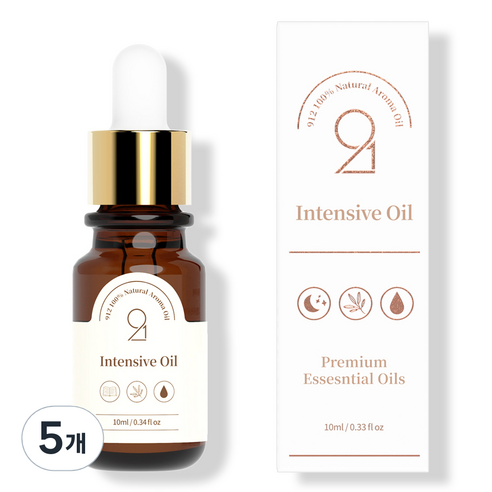 912 인텐시브 아로마 오일, 10ml, 5개