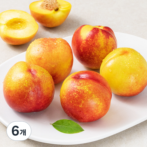 경산농협 옹골찬 GAP 인증 경산 천도복숭아, 800g, 6개