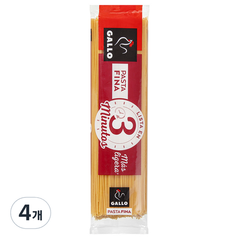 갈로 씬 3분 스파게티, 400g, 4개