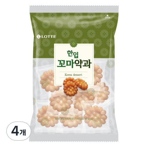 한입꼬마약과, 140g, 1개