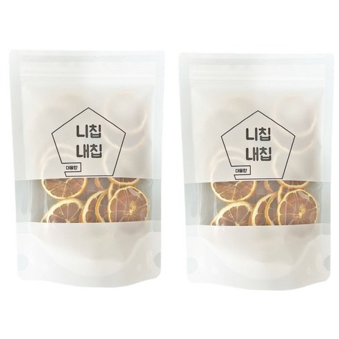 니칩내칩 건조 레몬, 40g, 2개