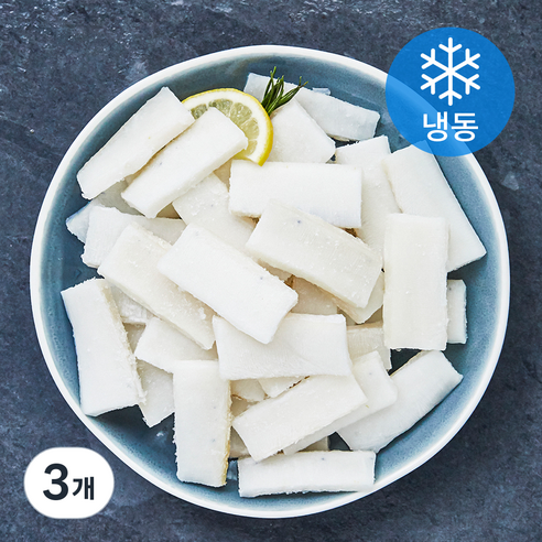 The더착한 오징어 슬라이스 (냉동), 2kg, 3개