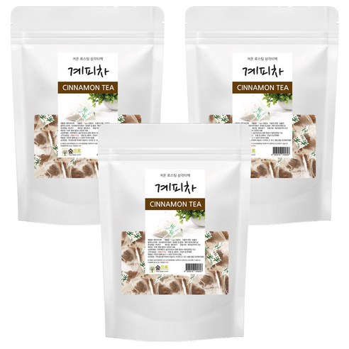 숲으로허브 계피차 삼각티백, 1g, 100개입, 3개