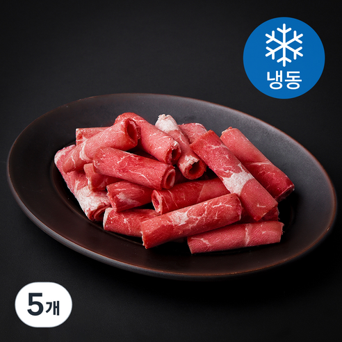굿미트찹 호주산 소고기 샤브샤브용 (냉동), 5개, 500g
