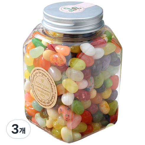 젤리벨리 젤리빈 사탕세트 2호, 350g, 3개