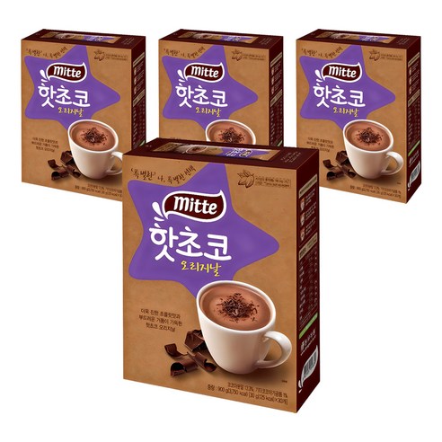 미떼 핫초코 오리지날, 30g, 30개입, 4개