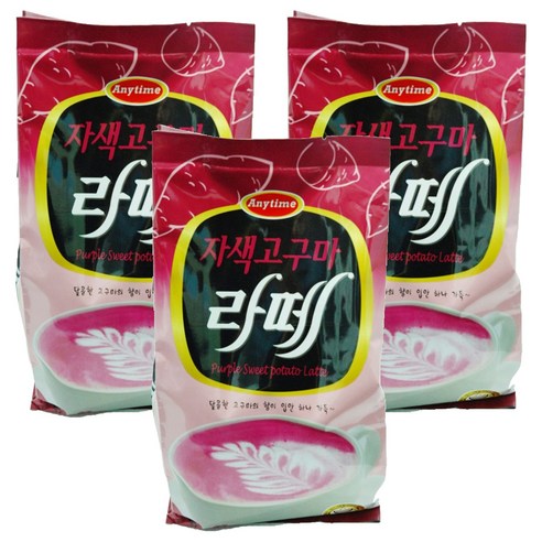 위드고 자색고구마 라떼 파우더, 1개입, 3개, 1kg