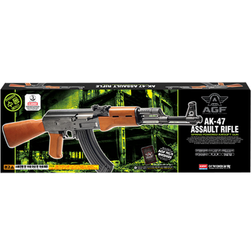 비비탄총 추천 상품아카데미과학 AGF AK-47 돌격 에어소프트 장난감총 제품 사진