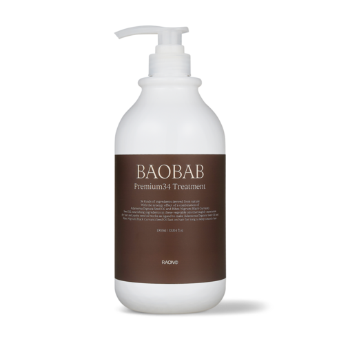 라온 바오밥 프리미엄34 트리트먼트, 1개, 1000ml